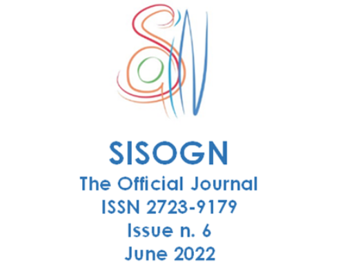 Issue n. 6 – June 2022 – SISOGN – The Official Journal – ISSN 27723-9179